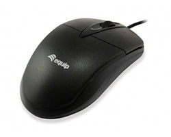 Ratón EQUIP Life Óptico USB-A 1000dpi Negro (EQ245102)