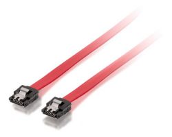 Cable EQUIP SATA2/M a SATA2/M 0.5m Rojo/Negro(EQ111800)