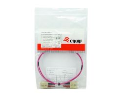 Fibra Óptica EQUIP SC/M a SC/M 1m Violeta (EQ255521)