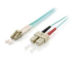 Fibra Óptica EQUIP SC/M a SC/M 10m Turquesa (EQ255316)
