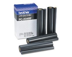 Recambio 4 Bobinas FAX 420 páginas Negro (PC-204RF)
