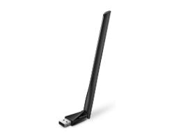 Adaptador Mercusys USB 2.0 AC650 DualBand Negro (MU6H)