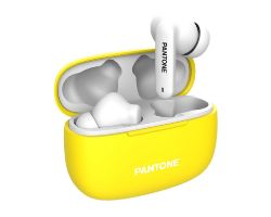 Auriculares PANTONE Intraurales BT Amarillo(PT-TWS008Y)