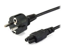 Cable EQUIP Schuko/M a C5/H 1.8m Negro (EQ112150)