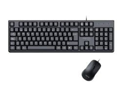 Keyboard+Mouse Approx USB 2.0 Black (APPMX245)