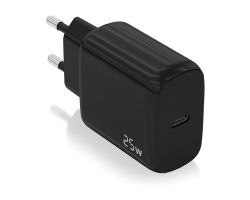 Cargador de Pared AISENS 1xUSB-C 25W Negro (A110-0757)