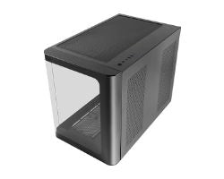Caja Mars Gaming USB mATX Mini-ITX Negra (MCFUSIONM)