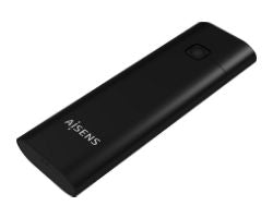 Caja AISENS SSD M.2 NVMe USB-C 3.1 Negra (ASM2-020B)