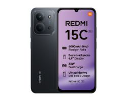 Smartphone XIAOMI Redmi 15C 6.9" 4Gb 128Gb 5G Negro