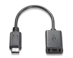 Cable AISENS USB-C/M a USB-A/H 15cm Negro (A107-0059)