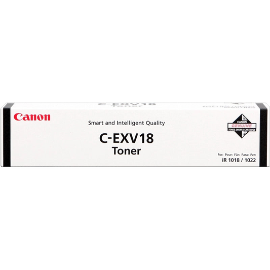 Canon CEXV18 Negro Cartucho de Toner Original - 0386B002. 8.400 Paginas