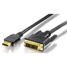 Cable desde HDMI macho a DVI-D macho longitud 3 metros