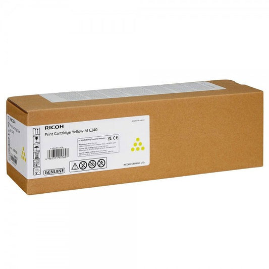Ricoh MC240/PC200 Amarillo Cartucho de Toner Original - 408454/M C240Y. 4.500 Paginas