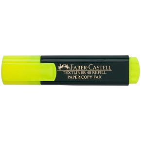 Marcador textliner 48 fluorescente amarillo