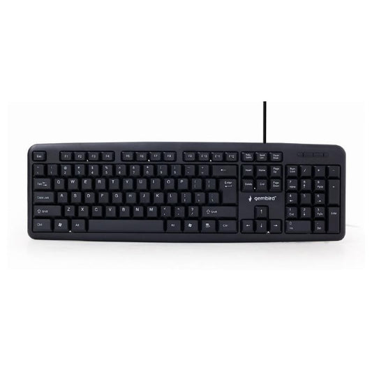 TECLADO GEMBIRD USB 104 TECLAS BLACK