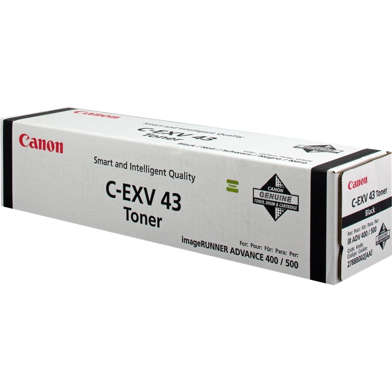 Canon CEXV43 Negro Cartucho de Toner Original - 2788B002. 15.200 Paginas
