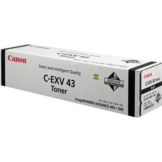 Canon CEXV43 Negro Cartucho de Toner Original - 2788B002. 15.200 Paginas