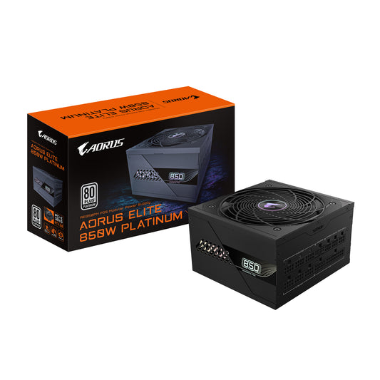 FUENTE DE ALIMENTACION GIGABYTE AORUS ELITE 850W  80+ MODULAR ATX PLATINUM