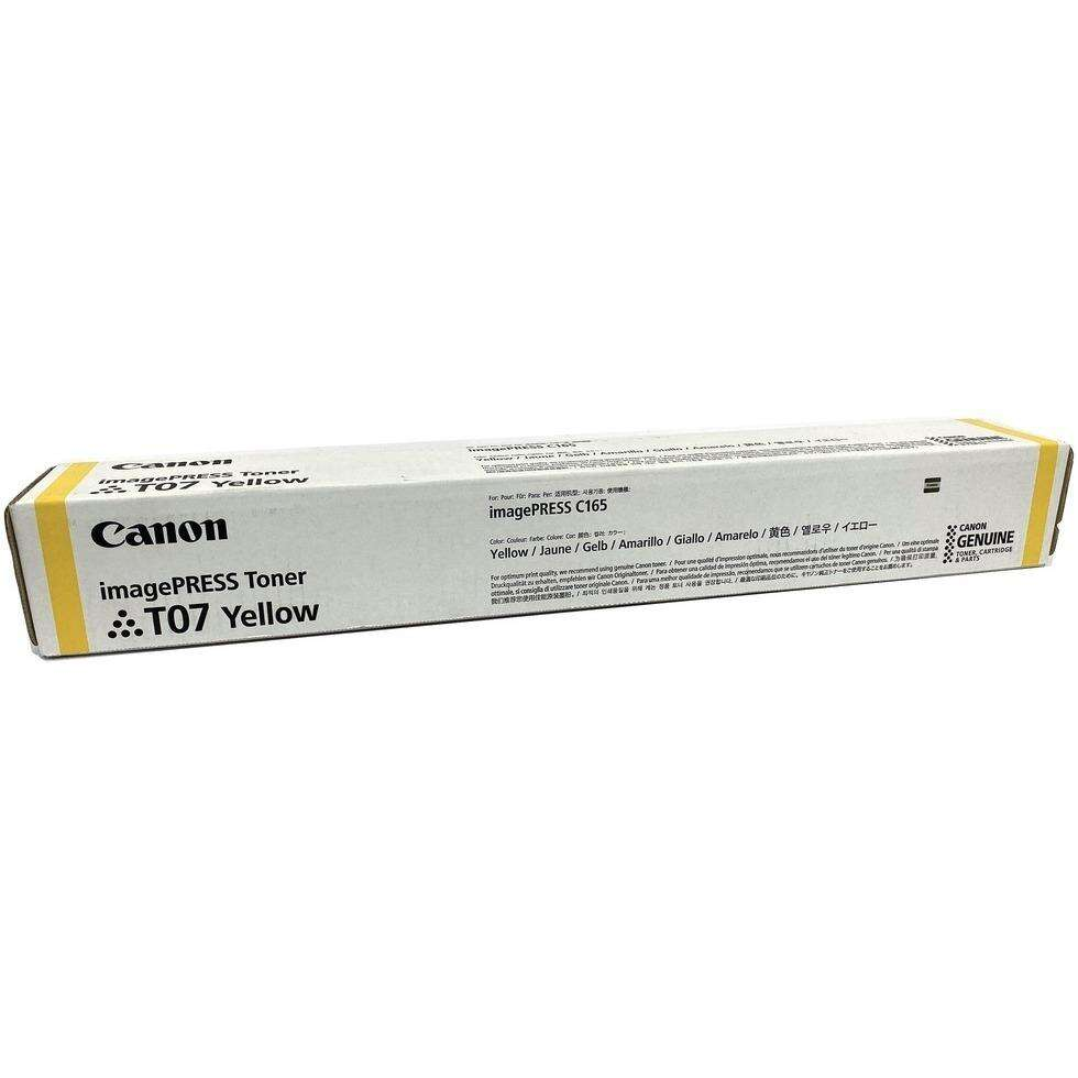 Canon T07 Yellow Original Toner Cartridge - 3644C001. 37,500 Pages