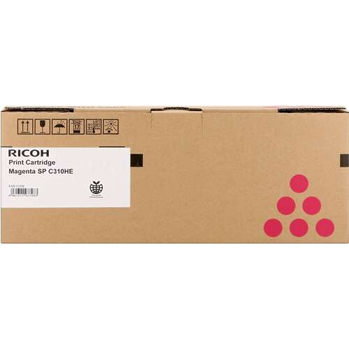 Ricoh Aficio SPC231/SPC232/SPC242/SPC310/ SPC311/SPC312/SPC320/SPC342 Magenta Cartucho de Toner Original - 407636/406481/SPC310M. 6.000 Paginas