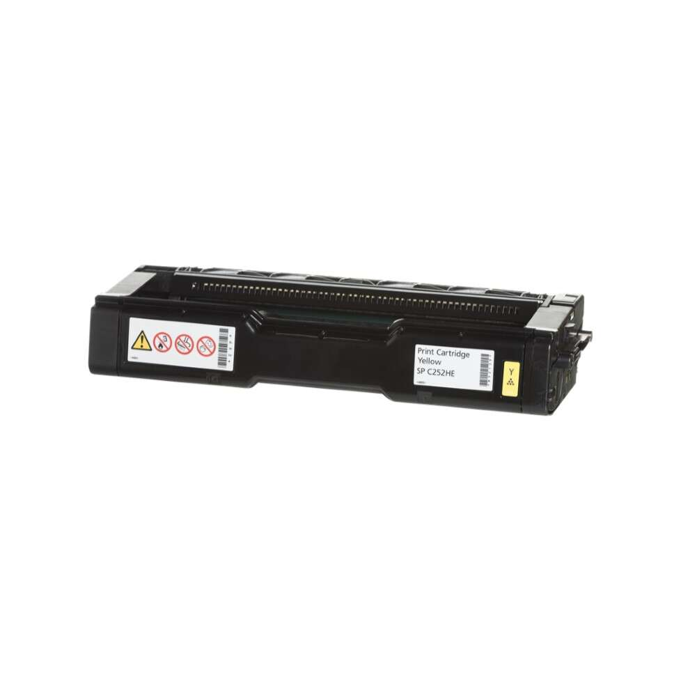 Ricoh Aficio SPC252/SPC262 Amarillo Cartucho de Toner Original - 407719/SPC252HEY. 6.000 Paginas