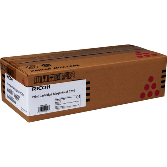 Ricoh MC250/PC300/PC301/PC302 Magenta Cartucho de Toner Original - 408354/M C250M. 2.300 Paginas