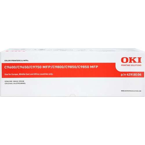 OKI C9600/C9650/C9655/C9800/C9850 Magenta Original Image Drum - 42918106