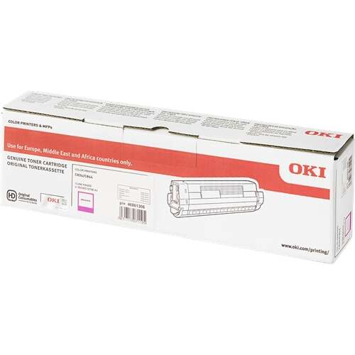 OKI C834/C844 Magenta Original Toner Cartridge - 46861306