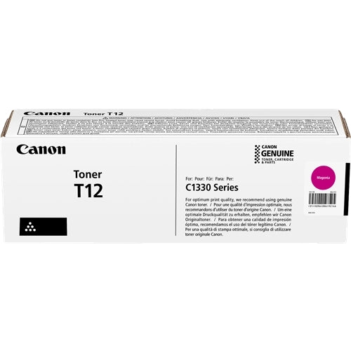 Canon T12 Magenta Cartucho de Toner Original - 5096C006. 5.300 Paginas