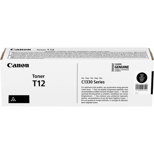 Canon T12 Negro Cartucho de Toner Original - 5098C006. 7.400 Paginas