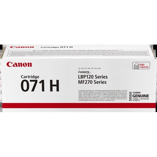 Canon 071H Black Original Toner Cartridge - 5646C002