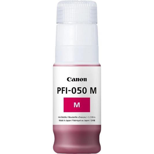 Canon PFI050 Magenta Botella de Tinta Original - PFI050M/5700C001. 70 ml