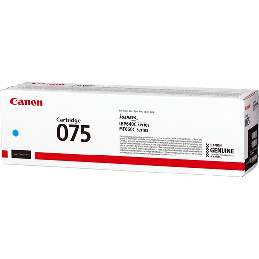 Canon 075 Cyan Cartucho de Toner Original - 6364C002