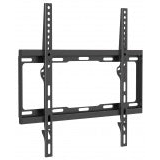 Soporte de monitor/tv para pared de montaje fijo desde 32' hasta 55' distancia desde el monitor/tv a la pared 25mm maximo VESA 400x400 hasta 20kg negro