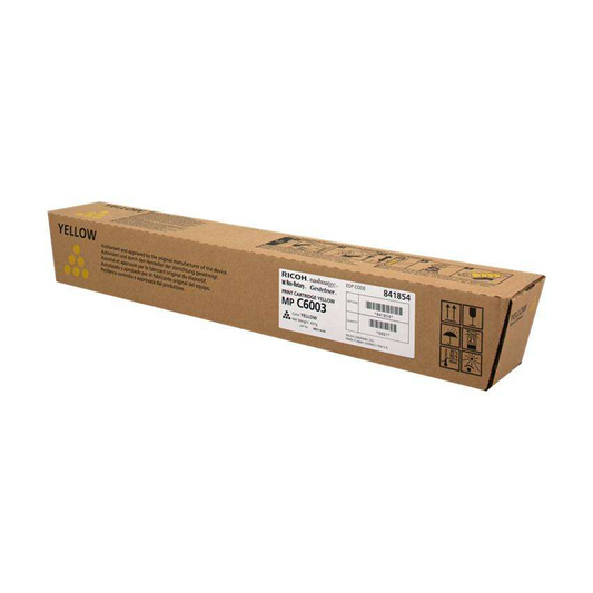 Ricoh Aficio MP-C4503/MP-C5503/MP-C6003 Amarillo Cartucho de Toner Original - 841854. 22.500 Paginas