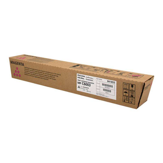 Ricoh Aficio MP-C4503/MP-C5503/MP-C6003 Magenta Cartucho de Toner Original - 841855. 22.500 Paginas