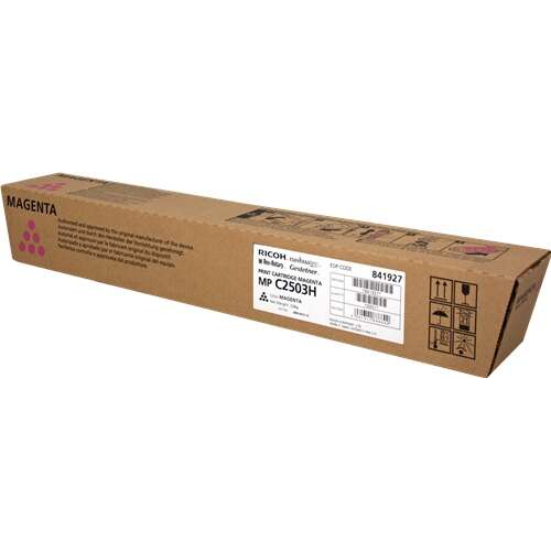 Ricoh Aficio MP-C2503SP/MP-C2003SP/MP-C2004SP/MP-C2504SP Magenta Cartucho de Toner Original - 841927. 9.500 Paginas