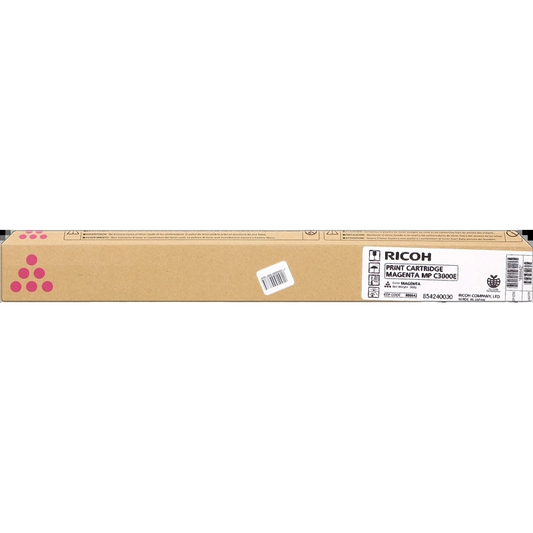 Ricoh Aficio MP-C2500/MP-C3000 Magenta Cartucho de Toner Original - 888642/888638/842032. 15.000 Paginas