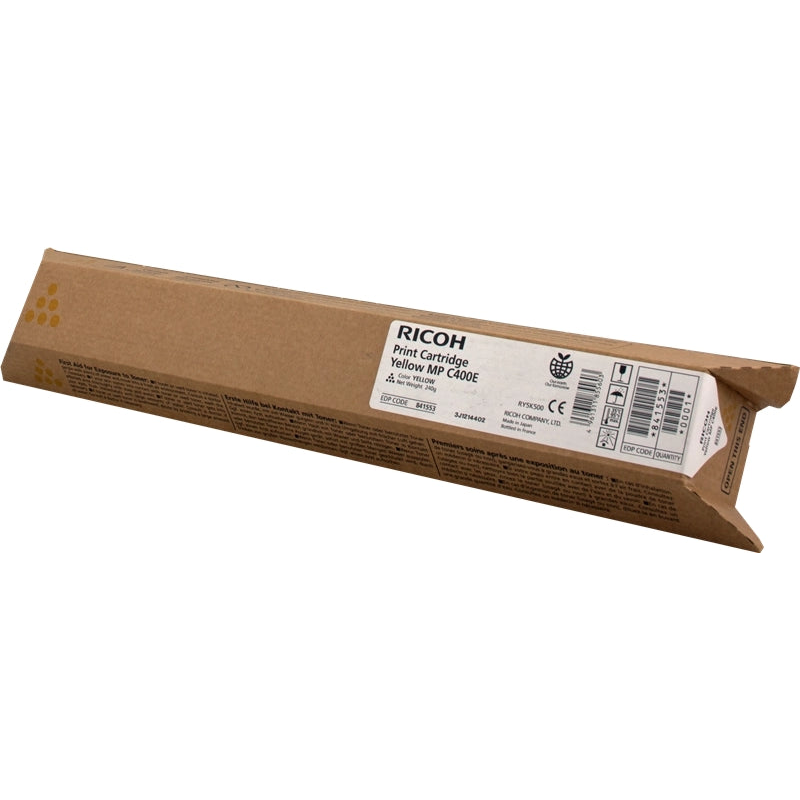 Ricoh Aficio MP-C300/MP-C400/MP-C401 Amarillo Cartucho de Toner Original - 842236/842041/841553/841302. 10.000 Paginas