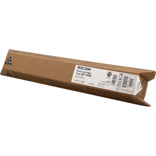 Ricoh Aficio MP-C300/MP-C400/MP-C401 Cyan Cartucho de Toner Original - 842238/842039/841551/841300. 10.000 Paginas
