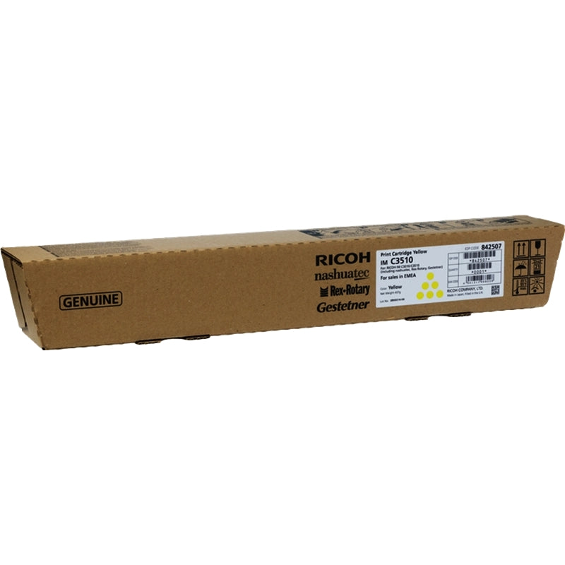 Ricoh IMC3010/IMC3510 Amarillo Cartucho de Toner Original - 842507. 28.000 Paginas