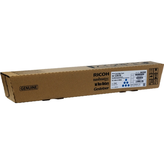 Ricoh IMC3010/IMC3510 Cyan Cartucho de Toner Original - 842509. 28.000 Paginas