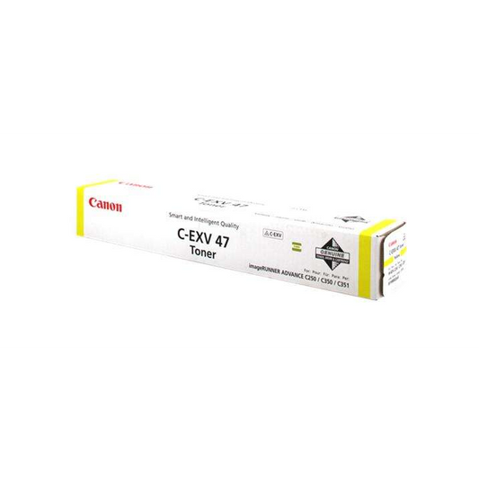 Canon CEXV47 Amarillo Cartucho de Toner Original - 8519B002. 21.500 Paginas