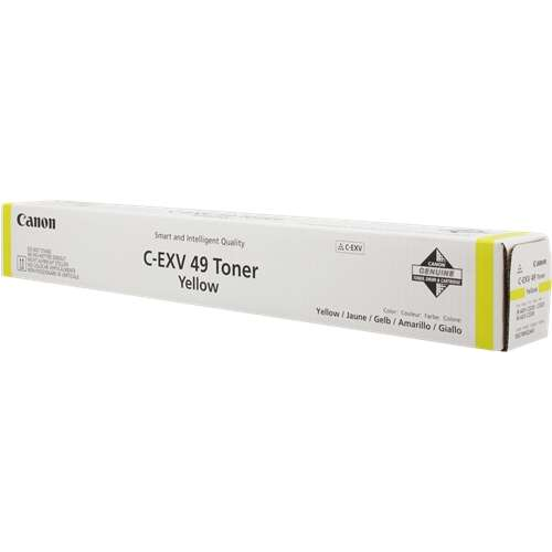 Canon CEXV49 Amarillo Cartucho de Toner Original - 8527B002. 19.000 Paginas