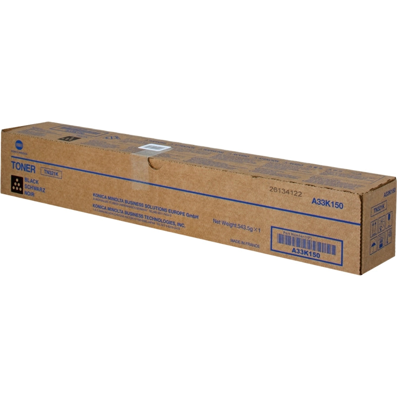 Konica Minolta TN321 Negro Cartucho de Toner Original - TN321K/A33K150. 27.000 Paginas