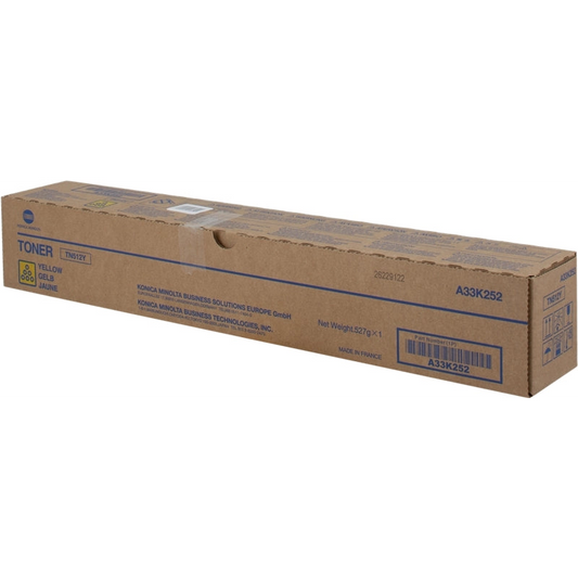 Konica Minolta TN512 Amarillo Cartucho de Toner Original - TN512Y/A33K252. 26.000 Paginas