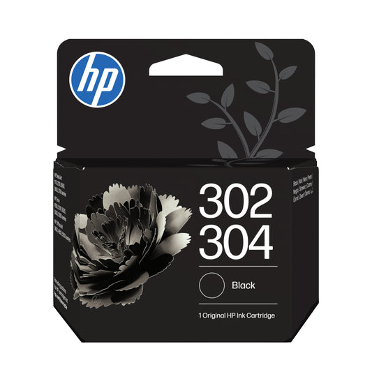 HP 302/304 Cartucho de Tinta Negro Original - B7RT7AE/F6U66AE/N9K06AE