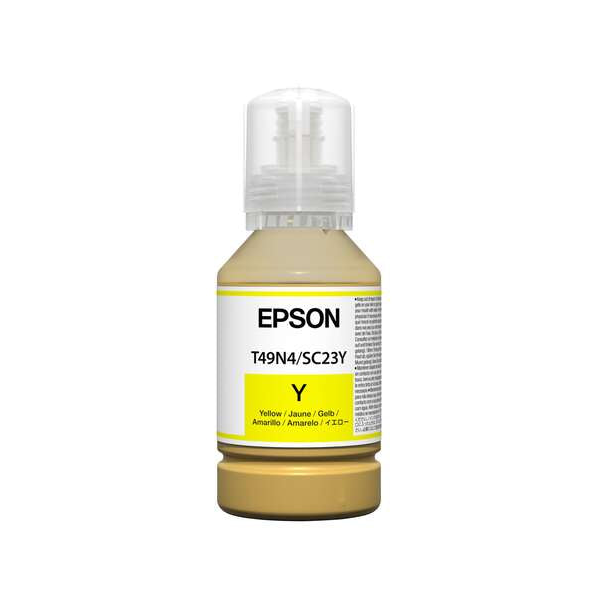 Epson T49H4 Amarillo Botella de Tinta Original - C13T49H400. 140ml