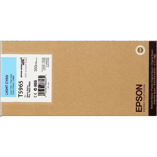 Epson T5965 Cyan Light Cartucho de Tinta Original - C13T596500. 350 ml