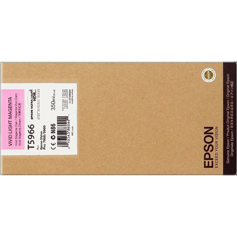 Epson T5966 Magenta Light Cartucho de Tinta Original - C13T596600. 350 ml